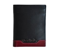 Pánska kožená peňaženka v krabičke Pierre Cardin TILAK37 1810 červeno čierna