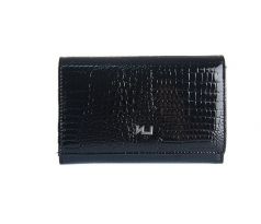Dámska kožená peňaženka v krabičke Elizabet Canard AR-74112-RS čierna