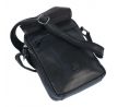 Kožená pánska taška cez rameno Wild IG-1117-NDM čierna