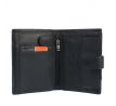 Luxusná kožená pánska darčeková sada Pierre Cardin - peňaženka + opasok ZG-87 čierna