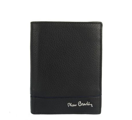 Pánska kožená RFID peňaženka v krabičke Pierre Cardin TILAK15 331 čierna