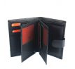 Pánska kožená RFID peňaženka v krabičke Pierre Cardin TILAK15 331A čierna