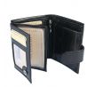 Pánska kožená RFID peňaženka v krabičke Cavaldi 0720L-BS-RFID čierna