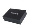 Pánska kožená RFID peňaženka v krabičke Cavaldi 0001-BS-RFID čierna