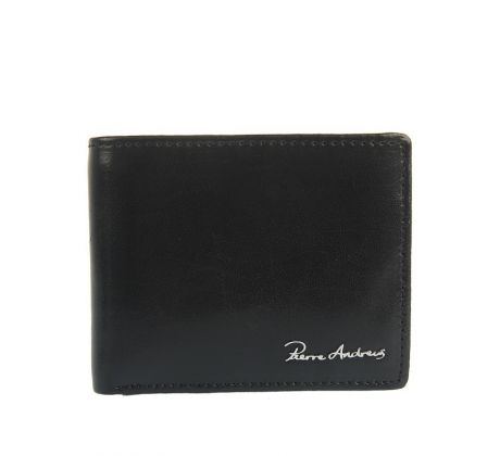 Pánska kožená RFID peňaženka v krabičke Pierre Andreus CPR-023-PA čierna
