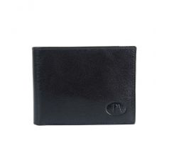Pánska kožená RFID peňaženka v krabičke Pierre Andreus PW-012-BTU čierna