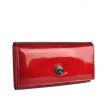 Dámska kožená peňaženka v krabičke Cavaldi so vzorom hadej kože H27-1-SH červená