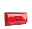 Dámska kožená peňaženka v krabičke Cavaldi so vzorom hadej kože H20-1-SH červená