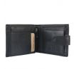 Pánska kožená RFID peňaženka v krabičke Wild 705X-BLK-GT čierna