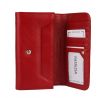 Dámska kožená RFID peňaženka v krabičke Patrizia Piu IT-110 červená