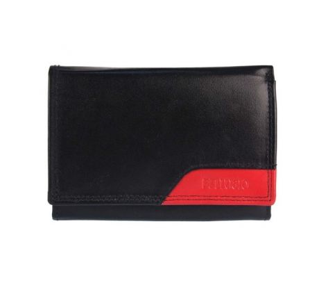 Dámska kožená peňaženka v krabičke Bellugio AD-43-068 čierna